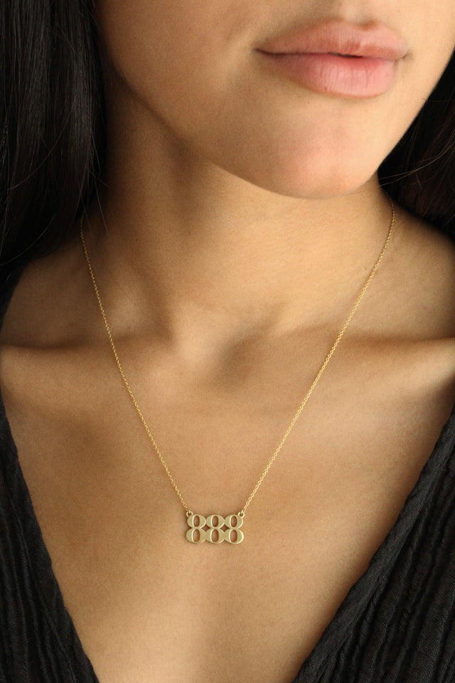 888 Necklace / ABUNDANCE