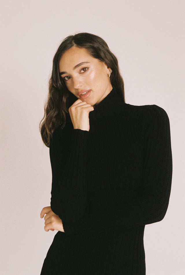 Turtleneck Dress