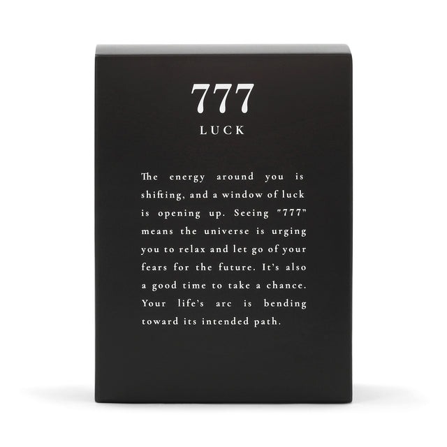 777 Candle / LUCK