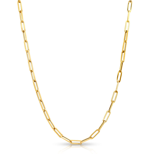 Classic Paperclip Chain Necklace
