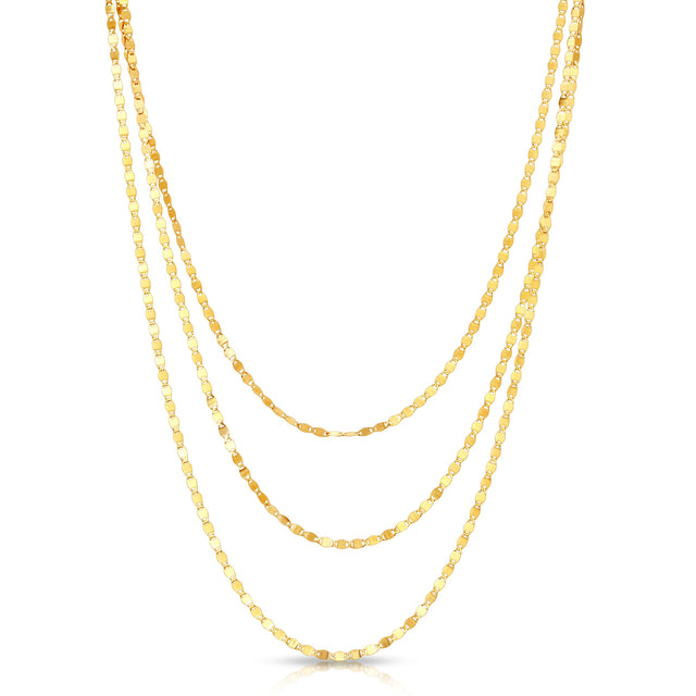 Three Layer Mirror Necklace