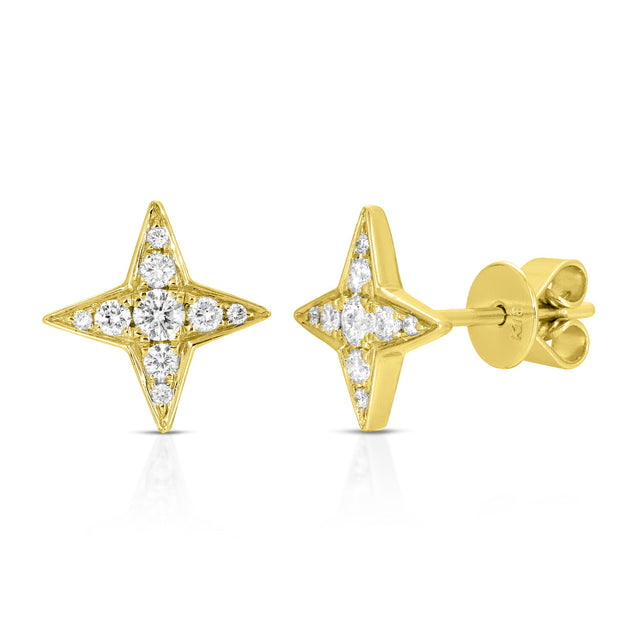 Starburst Diamond Studs
