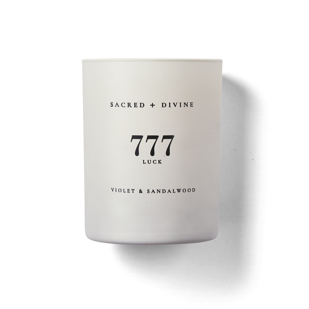 candle✣candle 777 Candle / LUCK – The Sacred+Divine