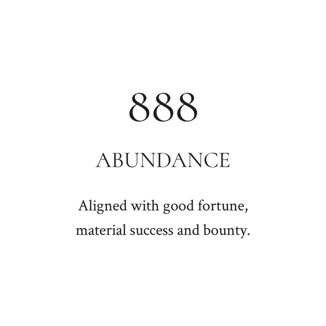 888 Candle / ABUNDANCE