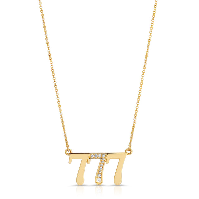 777 Necklace / LUCK